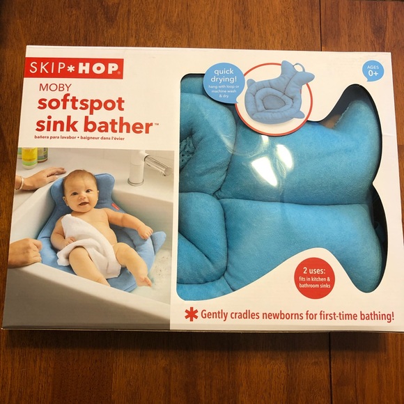 skip hop moby softspot sink bather